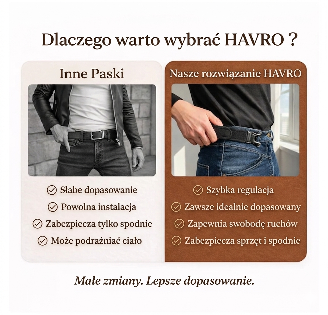 Pasek bez Klamry HAVRO